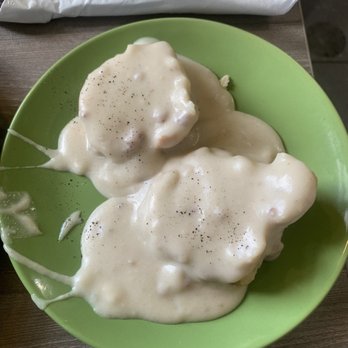 Country Griddle - Biscuit n gravy. Very good! Not the best I've had but still order again! - American Near Me - Goodyear, Arizona