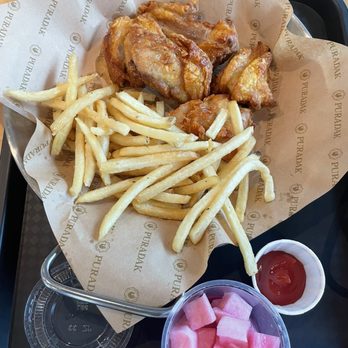 Puradak - 4pc boneless chicken - dry and hard - Chicken Wings Near Me - Buena Park, California