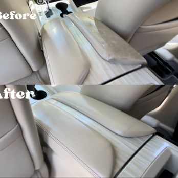 Prime Mobile Detailing - Middle Console Steam Cleaning - Auto Detailing Near Me