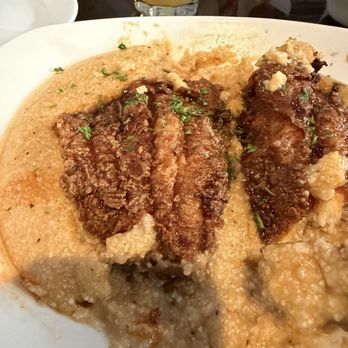 New Line Tavern - Hot honey catfish & grits - New American Near Me - Chicago, Illinois New Line Tavern - Hot honey catfish & grits - New American Near Me - Chicago, Illinois