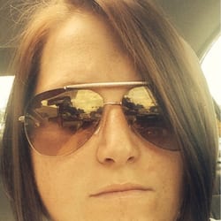 Sanela Salon - Ignore the frown. This was after my second cut. Looks good, right? Go Diana!