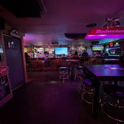 Dubbs Pub - This is looking back at the bar behind where I was sitting. The entrance is to the right.