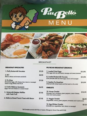 Menu photo 6 Piu Bello San Juan, PR Menu photo 6 Piu Bello San Juan, PR
