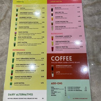 Junbi Matcha - Richardson - Menu - Coffee & Tea Near Me - Richardson, Texas Junbi Matcha - Richardson - Menu - Coffee & Tea Near Me - Richardson, Texas
