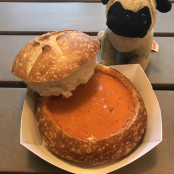 The Hook - Crab and shrimp chowder in bread bowl. With @mrpugtravels. - Seafood Near Me - San Francisco, California