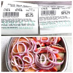 Sprouts Farmers Market - Citrus Herb Salmon One Pan Meal. Flash item - $5.25 (was $19.29) 5/16/2023