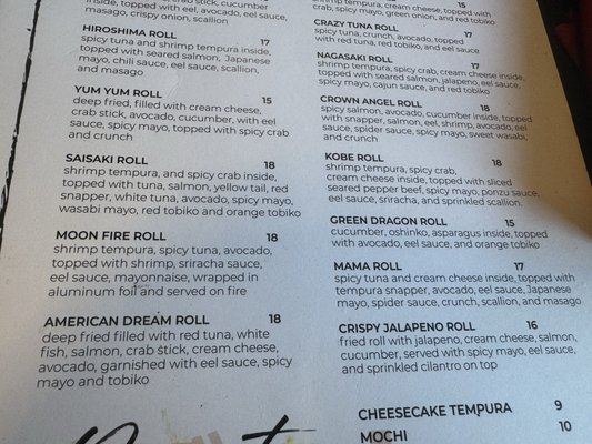 Menu photo 5 Saisaki Fort Wayne, IN Menu photo 5 Saisaki Fort Wayne, IN