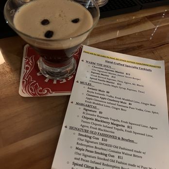 Wheel House Beer Garden - Spiced Vanilla Martini creamy goodness - Beer Gardens Near Me - North Beach, Maryland Wheel House Beer Garden - Spiced Vanilla Martini creamy goodness - Beer Gardens Near Me - North Beach, Maryland