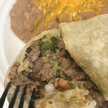 Adelita's Mexican Fast Food - 12. Asada Burrito Plate - Mexican Near Me - Hurricane, Utah