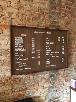 Menu photo 6 Archetype Coffee Omaha, NE