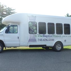 The Baptist Manor - Transportation with wheelchair ramp.