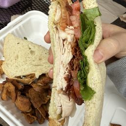 Turkey Bacon Sandwich