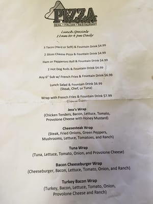 Menu photo 2 Pizza 'n Stuff Shippensburg, PA Menu photo 2 Pizza 'n Stuff Shippensburg, PA