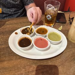 Fiesta Oaxaca - Molé sampler - so good!!