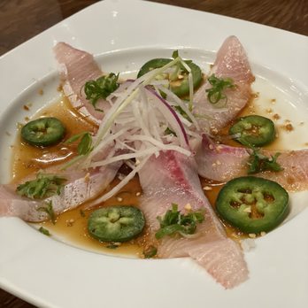 Daruma - Yellowtail Carpaccio - Ramen Near Me - Mesa, Arizona