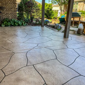 Stamped Patio Solutions - a stamped concrete patio - Flooring Near Me Stamped Patio Solutions - a stamped concrete patio - Flooring Near Me