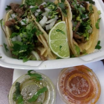 Guanajuato - Authenticity! 2 beef fajita tacos, 1 barbacoa. Delicious but get more than one. Great cosmic power.....itty bitty living space! - Mexican Near Me - Denton, Texas Guanajuato - Authenticity! 2 beef fajita tacos, 1 barbacoa. Delicious but get more than one. Great cosmic power.....itty bitty living space! - Mexican Near Me - Denton, Texas