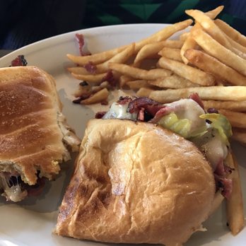 Rail House Pub & Grill - Pastrami sandwich with pickles and mustard and fries. So freaking good!!!! - Gastropubs Near Me - Gridley, California Rail House Pub & Grill - Pastrami sandwich with pickles and mustard and fries. So freaking good!!!! - Gastropubs Near Me - Gridley, California