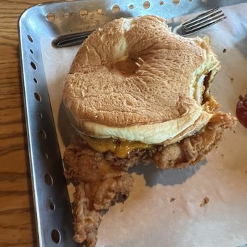 Chili's - Big Mouth Crispy Chicken Sandwich. Oops. Started eating before. - Bars Near Me - Las Vegas, Nevada Chili's - Big Mouth Crispy Chicken Sandwich. Oops. Started eating before. - Bars Near Me - Las Vegas, Nevada