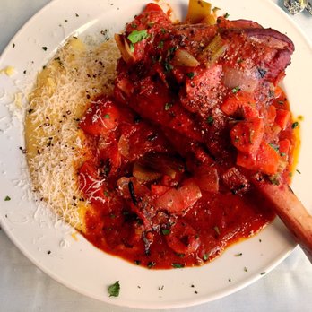 Della Santina's - The lamb and polenta - Italian Near Me - Sonoma, California