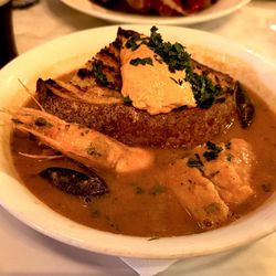 The Cow - Fish stew. Delicious.