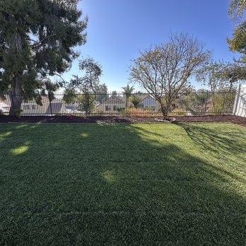 Ruiz Landscape - New sod in backyard - Landscaping Near Me - Hemet, California