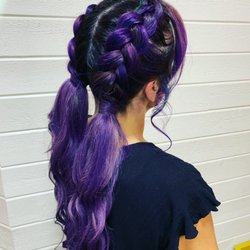 Ashley at Tease Blowdry Bar & Salon - Coachella vibes