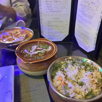 Karma Indian Restaurant  - Chana masala and naan - Indian Near Me - Jacksonville, Florida