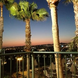 Vital Suites Hotel & Spa - Ausblick vom Balkon am Abend...