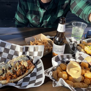 Lucy's on Lighthouse - Gourmet hotdogs, loaded tots, beers and ice cream stuffs! - Hot Dogs Near Me - Pacific Grove, California Lucy's on Lighthouse - Gourmet hotdogs, loaded tots, beers and ice cream stuffs! - Hot Dogs Near Me - Pacific Grove, California