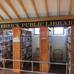 Merrick Library - Original sign