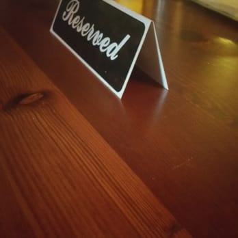 The Collins Bar - The Collins Bar "Reserved" sign is the best! The bartenders use it to hold you, or your partners, spot while gone for a few minutes. - Cocktail Bars Near Me - Birmingham, Alabama The Collins Bar - The Collins Bar "Reserved" sign is the best! The bartenders use it to hold you, or your partners, spot while gone for a few minutes. - Cocktail Bars Near Me - Birmingham, Alabama