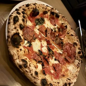 Marlena - Spicy Salami Pizza (3 stars) - Coffee & Tea Near Me - Long Beach, California Marlena - Spicy Salami Pizza (3 stars) - Coffee & Tea Near Me - Long Beach, California