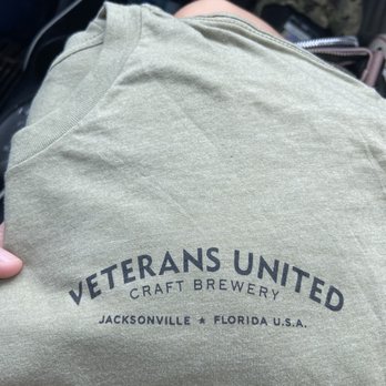 Veterans United Craft Brewery - $26 shirt. Soft, good quality, and can't wait to support them. - Breweries Near Me - Jacksonville, Florida Veterans United Craft Brewery - $26 shirt. Soft, good quality, and can't wait to support them. - Breweries Near Me - Jacksonville, Florida