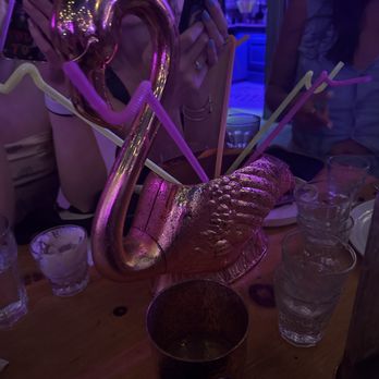 Flamingo Deck - Our "pitcher" and the drink was DELISH! - New American Near Me - San Diego, California Flamingo Deck - Our "pitcher" and the drink was DELISH! - New American Near Me - San Diego, California