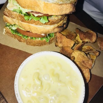 Whiskey Cake - Chicken & Cheese Melt with a side of Mac and Adult Mac N ' Cheese! - New American Near Me - Plano, Texas Whiskey Cake - Chicken & Cheese Melt with a side of Mac and Adult Mac N ' Cheese! - New American Near Me - Plano, Texas