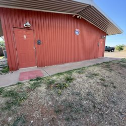 Texas Route 66 RV Park - Bathroom building.