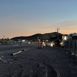 Tecopa Palms Therapeutic Hot Springs RV Park & Resort - Entrance to rv park