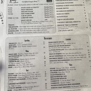 Sérénité Restaurant - Menu - French Near Me - Medina, Ohio Sérénité Restaurant - Menu - French Near Me - Medina, Ohio