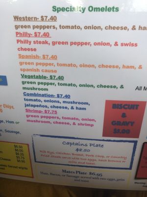 Menu photo 3 Blue Top Waffle Shoppe Panama City, FL