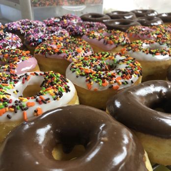 Morehouse Donuts - chocolate frosted donuts with sprinkles - Donuts Near Me - Bastrop, Louisiana Morehouse Donuts - chocolate frosted donuts with sprinkles - Donuts Near Me - Bastrop, Louisiana