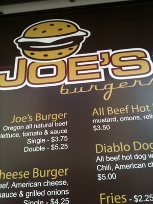 Menu photo 7 Joe's Burgers Tigard, OR Menu photo 7 Joe's Burgers Tigard, OR