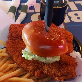 Sixth Street Dive - Pork tenderloin sandwhich. 10/10 - Tex-Mex Near Me - Lafayette, Indiana