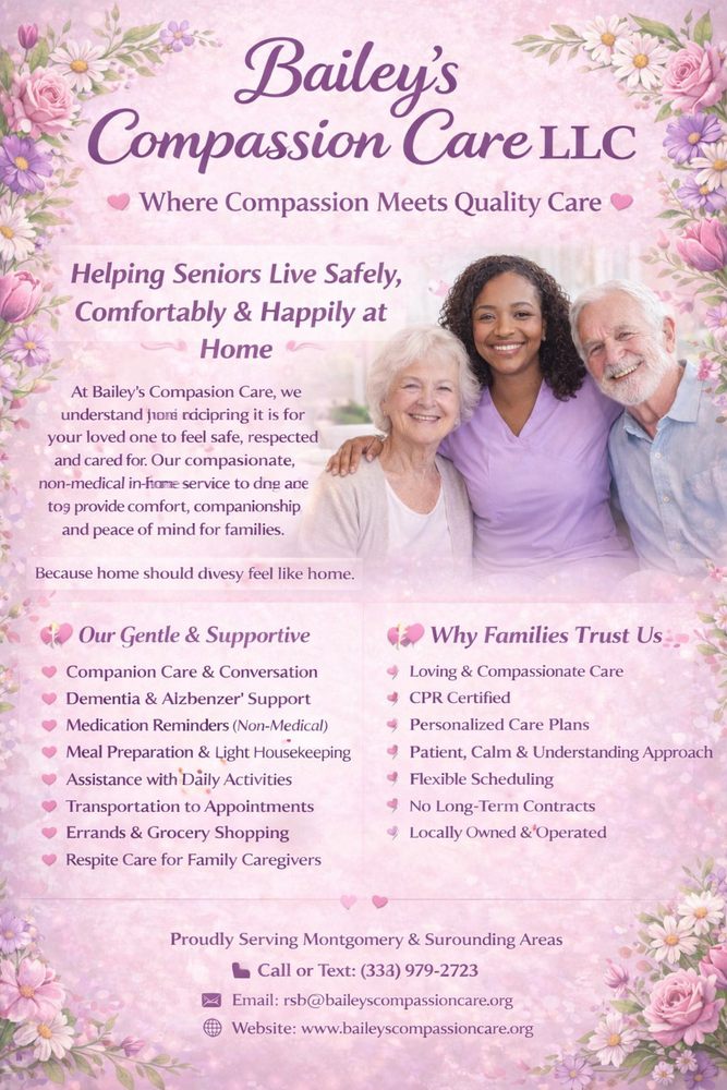 Bailey’s Compassion Care - home care agency in Montgomery, AL