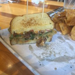 Fried green tomato sandwich Fried green tomato sandwich