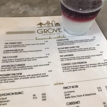 The Grove - The Whitaker drink to go - Bars Near Me - Savannah, Georgia