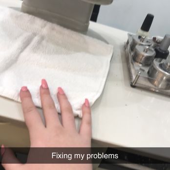 Elegance Nails - My FIRST broken nail - Nail Salons Near Me - Victoria, British Columbia