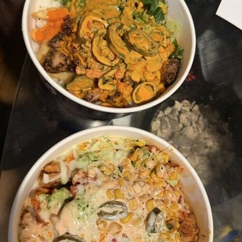 Hunny - Black Pepper Chicken () and OG Jeyuk Dubbap () - Korean Near Me - Long Island City, New York