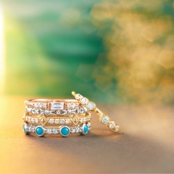 Michael Anthony Jewelers - Think spring with this pretty stack of rings!