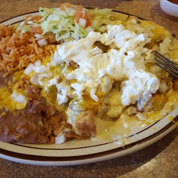 Andele Restaurant - Green enchiladas - Mexican Near Me - Mesilla, New Mexico